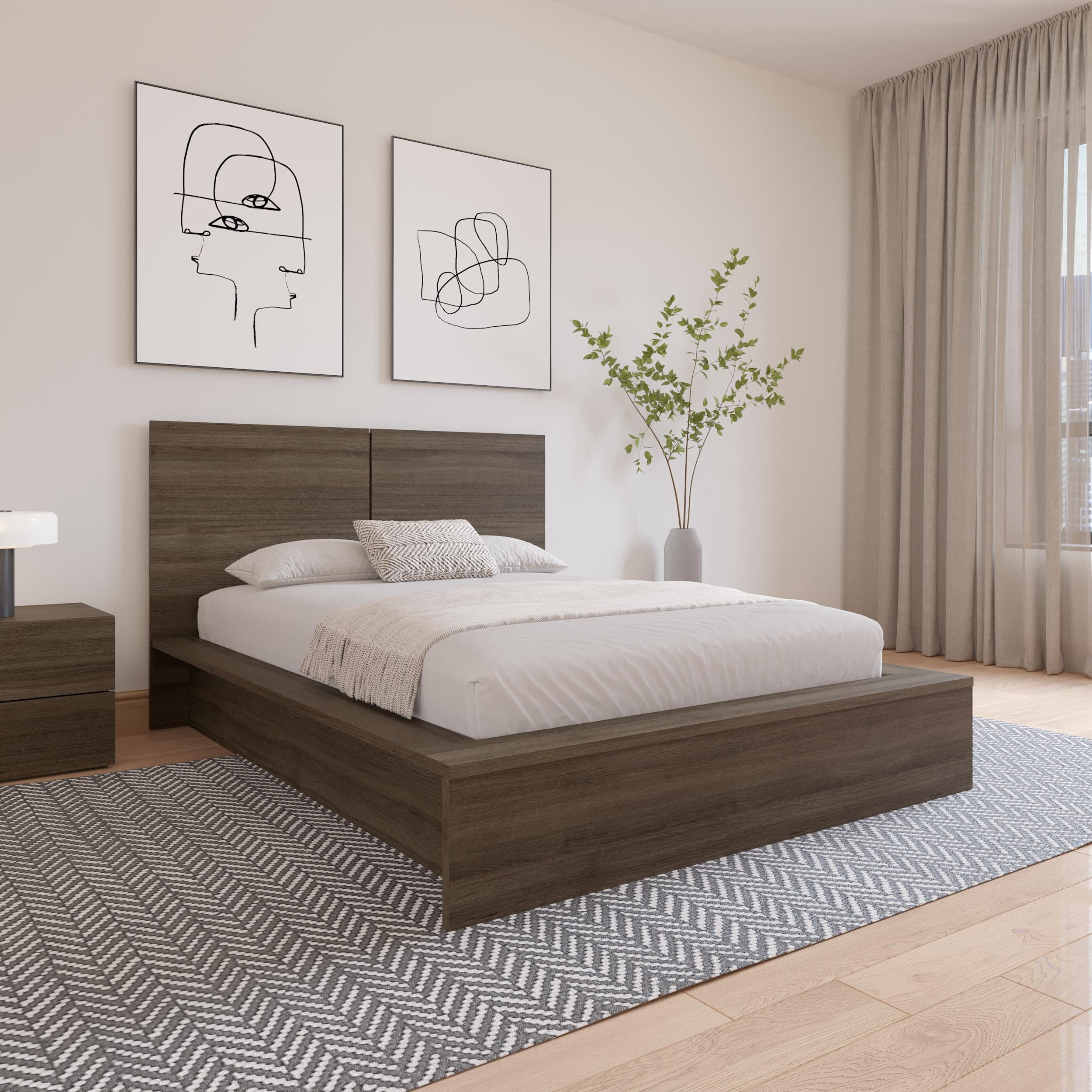 Nexera James Full Size Headboard, Gray