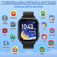 thumbnail image 2 of Reloj inteligente Cosjoype para niños, resistente al agua, 32 juegos, pantalla táctil HD, 2 of 8