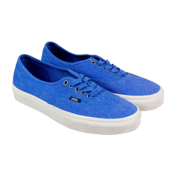 blue vans with laces