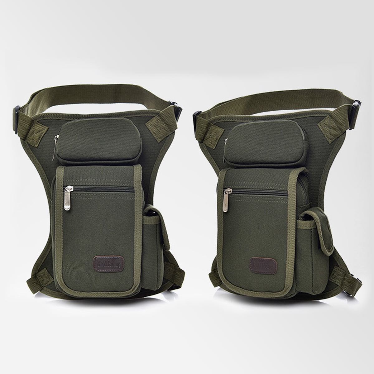 military drop leg bag