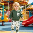 thumbnail image 7 of Linfrsh Toddler Boy Hunting Outfit Duck Long Sleeve Sweatshirt Top Casual Pants Set Baby Duck Clothes, 7 of 7