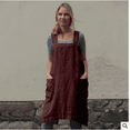 thumbnail image 1 of Faithtur Casual Vintage X Shape Back Sleeveless Cooking Apron with Pockets, 1 of 5