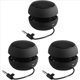 thumbnail image 1 of 3X Mini Altavoz PortáTil de Viaje con Cable de Audio de 3,5 Mm, BateríA Incorporada de Bajo Voltaje, Altavoz RetráCtil para, 1 of 5
