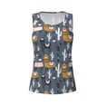 thumbnail image 4 of Lsque Llama and Cactus Printed Workout Tank Tops for Women, Athletic Sports Tank Tops, Compression Sleeveless Dry Fit Shirts,Sleeveless Yoga Shirt-X-Large, 4 of 9