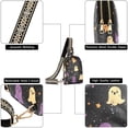 thumbnail image 6 of FORMRS Womens Crossbody Sling Bag Travel Daypack Shoulder Chest Backpack, Black Halloween Ghosts, 6 of 7