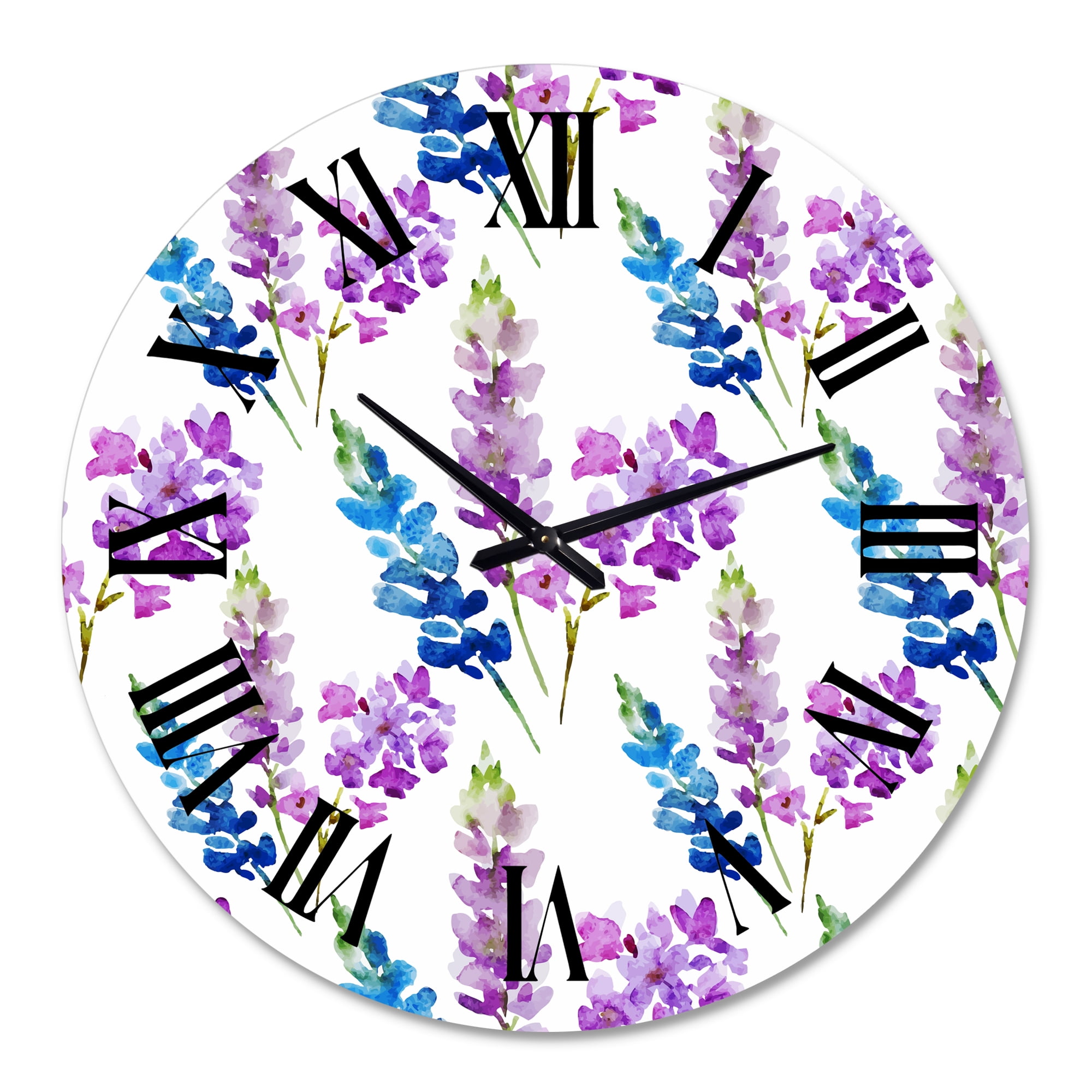 Designart 1 in Quartz Traditional Wall Clock
