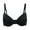 Black, variant on Vedolay Bras Women's Bra, Womenâs Full Coverage T-Shirt Bra, Womenâs Lightly Lined Racerback Bra, 34
