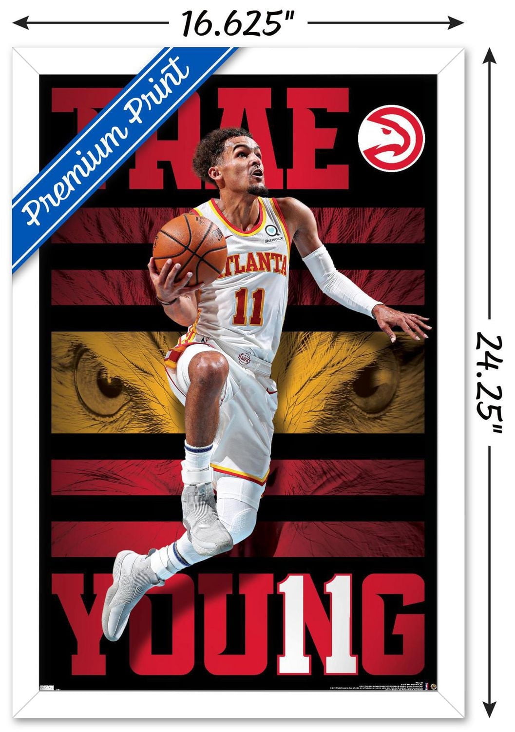 NBA Atlanta Hawks - Trae Young 20 Wall Poster