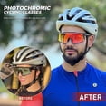 thumbnail image 4 of KAPVOE Photochromic Cycling Sunglasses with TR90 Sports Sunglasses Women Men Running Clear MTB Bike Bicycle Accessories, 4 of 6