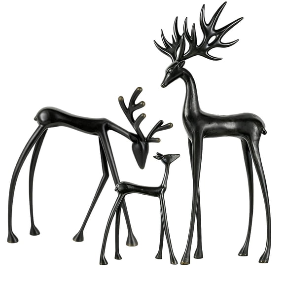 RKSTN Christmas Decor – Elk Figure – Style A – 3ft Display