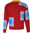 thumbnail image 3 of Red Knit Cardigan Sweater Jacket Coat for Adult Women and Men Unisex Casual Outerwear, 3 of 4