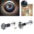 thumbnail image 2 of Stainless Steel Peephole for Front Door with Privacy Cover Hidden Security Door Viewer 200 Degree Wide Viewing Angle, 2 of 9