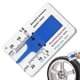 thumbnail image 1 of Calibrador de plástico para la banda de rodadura de neumáticos de 0 a 20 mm | Calibre Vernier portátil ABS para medir la profundidad de desgaste de los neumáticos | Medidor de banda de rodadura para, 1 of 9