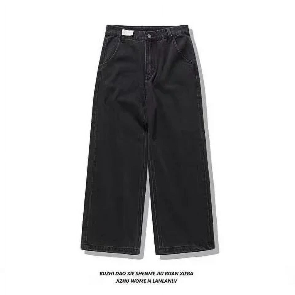JNCO Jeans New Mens Harajuku Retro Hip Hop Skull Embroidery
