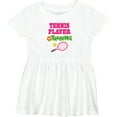 thumbnail image 3 of Inktastic Future Tennis Player in Training Girls Baby Dress, 3 of 5