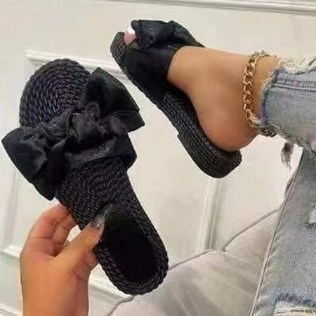 

Mishuowoti slipper for women 2023 Fashion Women s Casual Shoes Breathable Outdoor Pure Color Slippers