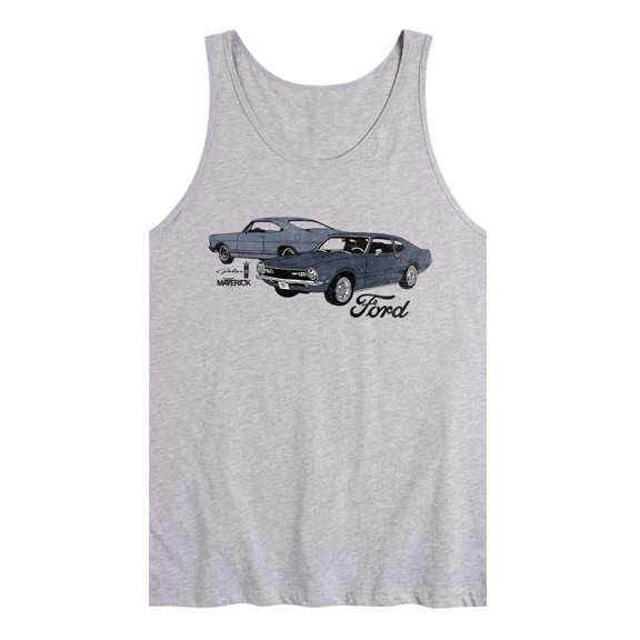 Ford - Galaxie And Maverick Men's Graphic Tank Top