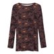 thumbnail image 4 of Blusa suelta informal de manga larga con cuello redondo para mujer, camisas con estampado de Halloween Fridja  czfsfas3094, 4 of 5