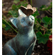 thumbnail image 3 of Figura conmemorativa de gato con adornos de resina de mariposa y lindas decoraciones - Estatua de gato Regalos conmemorativos para mascotas, 3 of 5