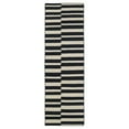 thumbnail image 2 of Kaleen Nomad Flat-weave Nom01-02 Black Area Rugs, 2 of 7