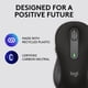 thumbnail image 4 of Logitech Signature M650 L Ratón inalámbrico de tamaño completo - para manos de gran tamaño, batería de 2 años, clics silenciosos, botones laterales personalizables, Bluetooth, compatibilidad con múlti, 4 of 5