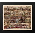 thumbnail image 2 of De Hooghe 13x12 Black Modern Framed Museum Art Print Titled - William III Coronation London England, 2 of 5