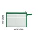 thumbnail image 3 of Bolsa impermeable para documentos, organizador de archivos portátil, carpeta multiusos para almacenamiento de papel para oficina, escuela y hogar, 13.38 x 9.44 pulgadas, tela de malla, cierre de, 3 of 5