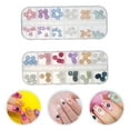 thumbnail image 2 of 2 cajas Flower Nail Art Stickers Calcomanías de uñas Flower Nail Charms Decoraciones, 2 of 5