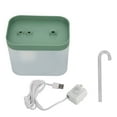thumbnail image 3 of Cat Water Fountain, Quiet Pet Drinking Fountain  For Cats Transparent Turquoise, 3 of 8