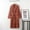 Orange, variant on SCSAlgin Womens Plush Soft Robe - Fluffy Warm Fleece Shaggy Bathrobe Nightgown - Ladies Winter Pajamas Housecoat