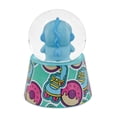 thumbnail image 4 of Bola de nieve Sanrio Hangyodon Mini con purpurina en espiral de 8 cm, 4 of 9