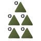 thumbnail image 1 of Advancent Taburete de tela Oxford para acampar, silla plegable para caza y pesca, asiento para senderismo, caravana, pescador, equipo de viaje, Verde 5Conjunto, 1 of 6