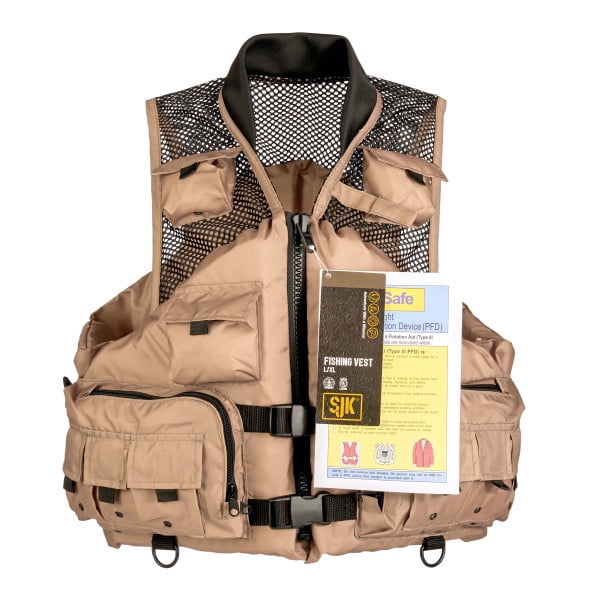 Adult Fishing Vest L/XLKelp