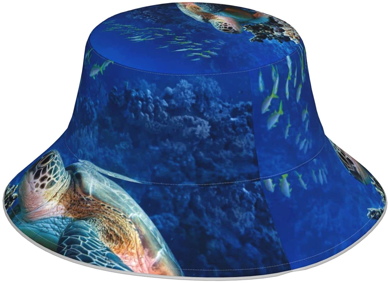 Fishes Reflective Bucket Hat Unisex 