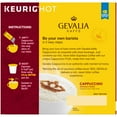 Gevalia Frothy 2Step Cappuccino Espresso KCup® Coffee Pods & Froth