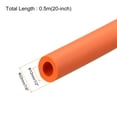 thumbnail image 2 of Foam Grip Tubing Handle Grips 12mm(1/2") ID 22mm OD 20" Orange for Utensils, Fitness, Tools Handle Support, 2 of 5