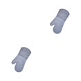 thumbnail image 2 of Advancent Guantes aislantes de silicona Manoplas para horno Cocina BBQ Anti-escaldado Lavable Microondas Resistente a altas temperaturas Gris Gris 2Conjunto, 2 of 6