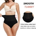 thumbnail image 3 of Vaslanda 2-pack Thong Shapewear Tummy Control Panties Body Shaper for Women Butt Lifter Waist Trainer Seamless Slimmer Panty, 3 of 6