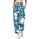 thumbnail image 1 of Pantalones afelpados Gibobby Mujer Otoño e Invierno Casual Aqua M, 1 of 4