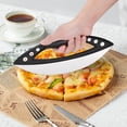 thumbnail image 4 of Cqxid Cutter Under $10 "Multi Function Pizza Cutter With Built In Slice Server Effortlessly Cut And Pizza In One Smooth Motion", 4 of 8