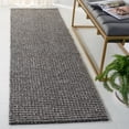 thumbnail image 2 of SAFAVIEH Soho Emerson Solid Runner Rug, Charcoal, 2'3" x 8', 2 of 7
