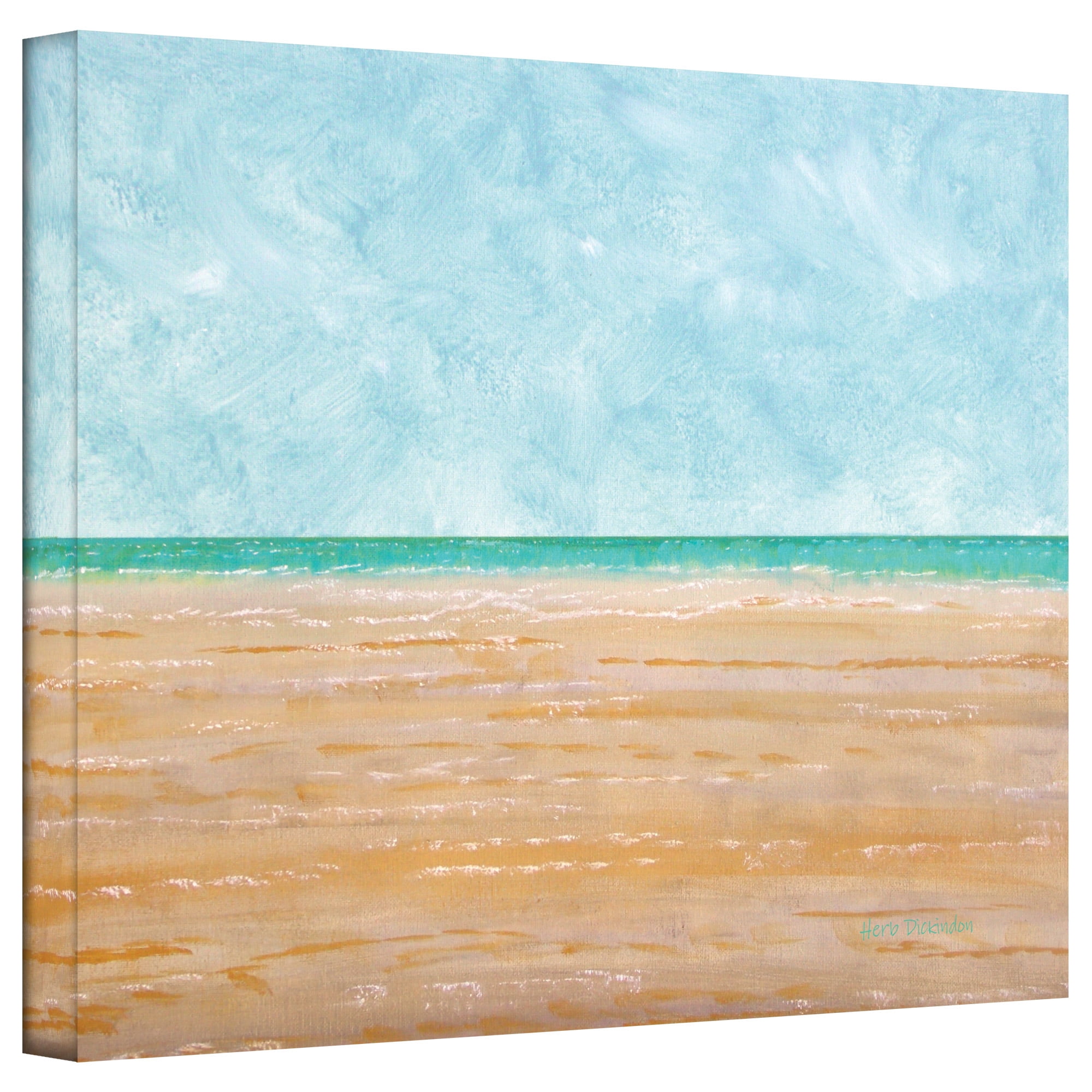 ArtWall Herb Dickinson "Fort Walton Beach" Gallery-wrapped Canvas