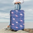thumbnail image 7 of Disketp Flamingo Elastic Travel Luggage Cover Travel Suitcase Protective Cover For Trunk Case Apply To 18''-32'' Suitcase Cover-Small, 7 of 7
