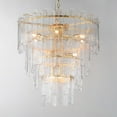 thumbnail image 3 of 21837AGGL Maxim Lighting Warren - 12 Light Pendant-32 Inch Tall and 30 Inch Wide, 3 of 5