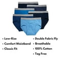thumbnail image 3 of Stafford Low-Rise Briefs for Men 6-pack 100% Cotton Men's Underwear, XX-Large, 3 of 5