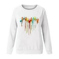 thumbnail image 4 of Dyegold Womens Oversized Sweatshirts Flash Deals Casual Workout Western Sweatshirt Plus Size Ladies Teen Girls Sweater Fleece Heart Printed Y2k Pullover Oversized Comfy Hoodie Winter Graphic Shirts, 4 of 4