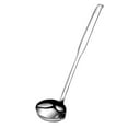 thumbnail image 1 of 1 Pc Practical Filtering Spoon Creative Soup Scoop Oil Separator (M, Silver), 1 of 9