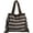 Coffee-grey, variant on Kukuzhu Women's Hobo Bag Wool Knitted Shoulder Bag Handbag Stripe Purse Large Totes Exquisite Top Handle Bag with Tassels