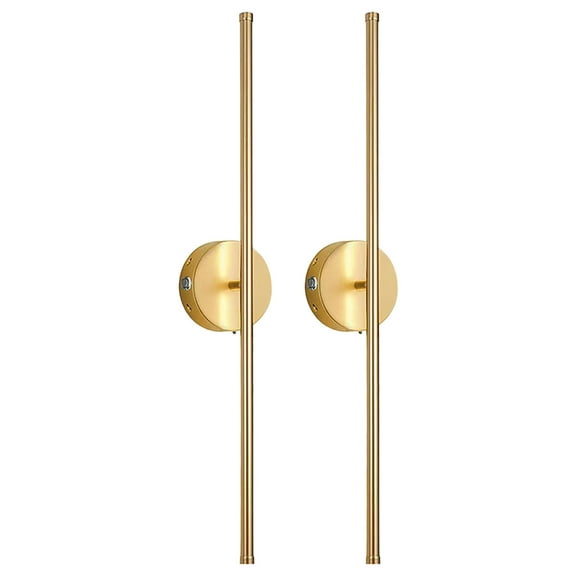 Deeceymbur 2PC Wireless LED Wall Light - Battery-Powered Magnetic Strip Light With Dimmable And Angle-Tunable Function