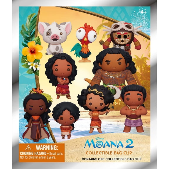 Disney Moana 3D Foam Bag Clip Blind Bag